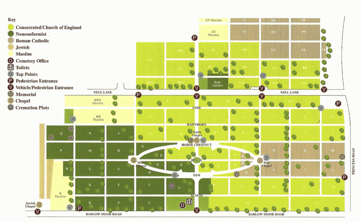 Southern Cemetery Chorlton-cum-Hardy, Manchester